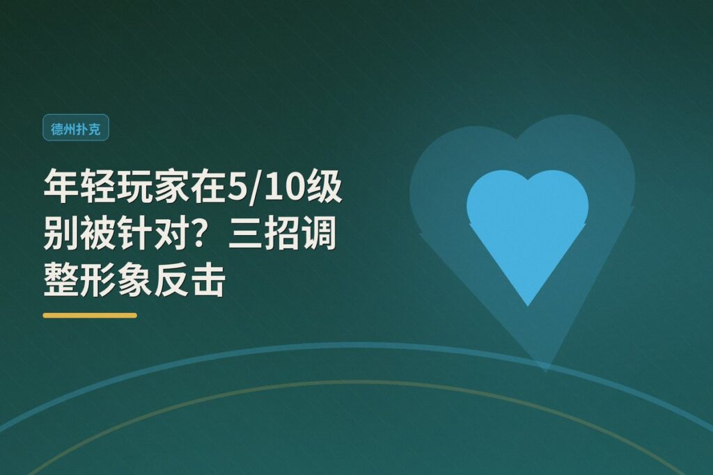 https://www.reddit.com/r/poker/comments/1uftl7z/how_to_adjust_to_perceived_image_due_to_age/ - 年轻玩家在5/10级别被针对？三招调整形象反击