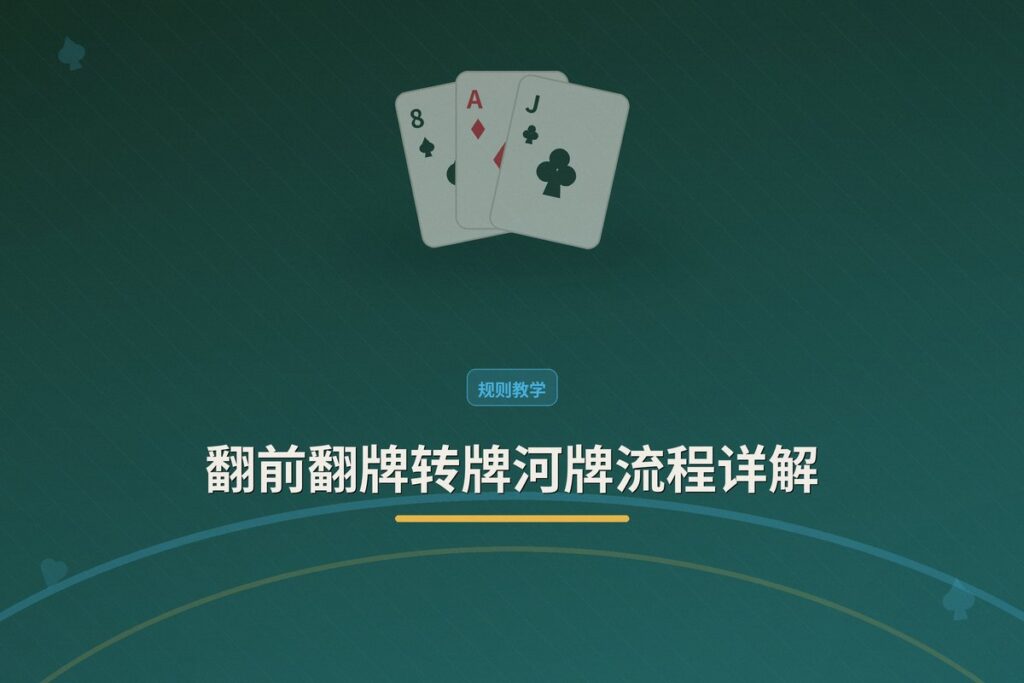 翻前翻牌转牌河牌流程 - 翻前翻牌转牌河牌流程详解：四条街的决策要点与策略