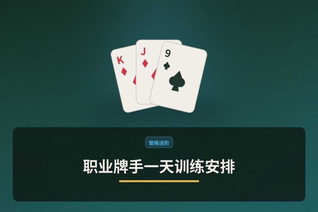 职业牌手一天训练安排 - 职业牌手一天训练安排：从复盘到范围练习的完整日程