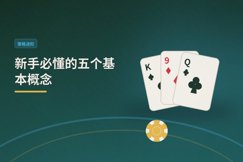 新手必懂的五个基本概念 - 新手必懂的五个基本概念：从底牌强弱到位置优势全解析