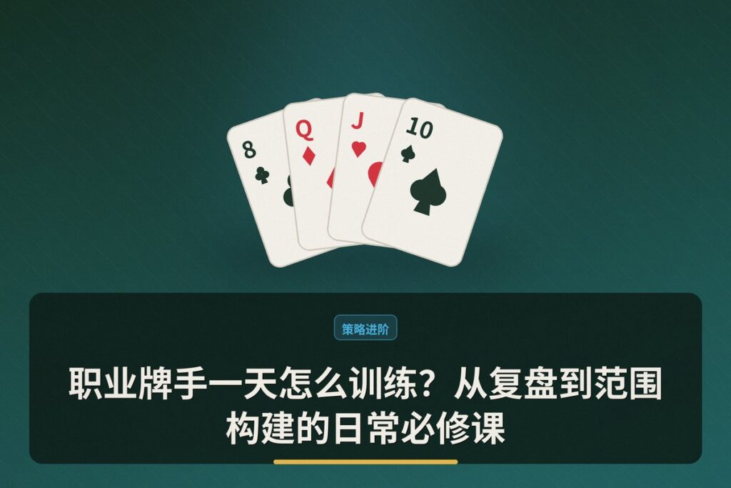 职业牌手一天怎么训练 - 职业牌手一天怎么训练?从复盘到范围构建的日常必修课