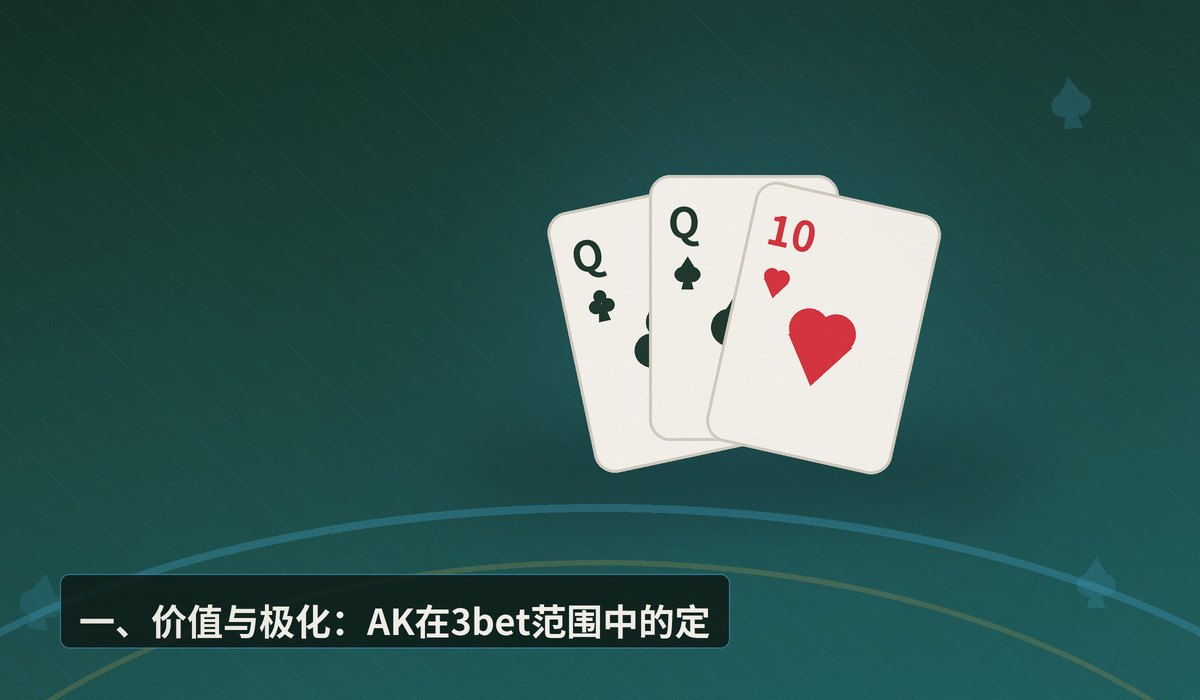 德州扑克AK翻前要不要3bet - 德州扑克AK翻前要不要3bet？深度解析三大决策场景