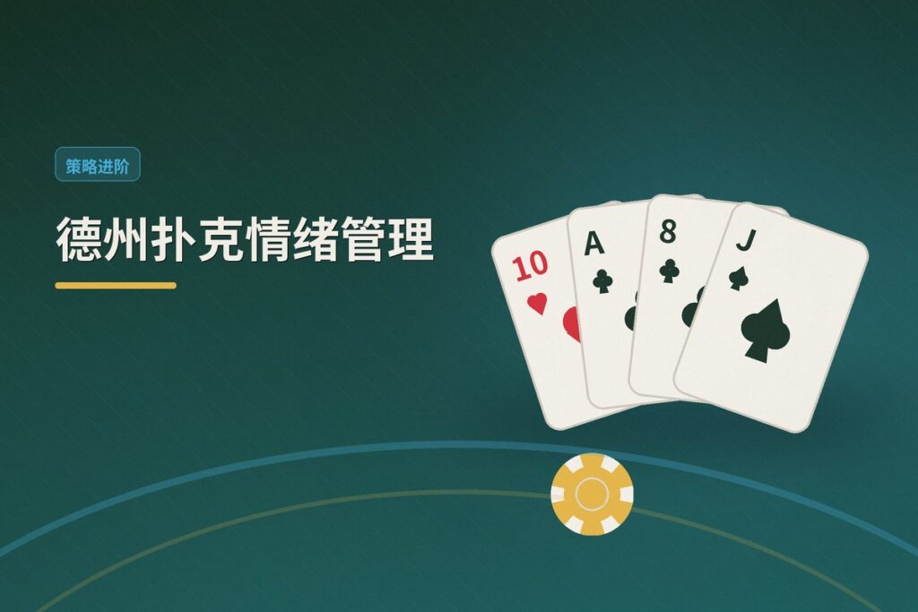 德州扑克情绪管理tilt怎么克服 - 德州扑克情绪管理：Tilt怎么克服？三大策略助你冷静翻盘