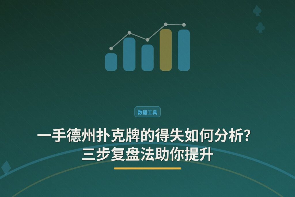 如何分析一手德州扑克牌的得失 - 一手德州扑克牌的得失如何分析？三步复盘法助你提升
